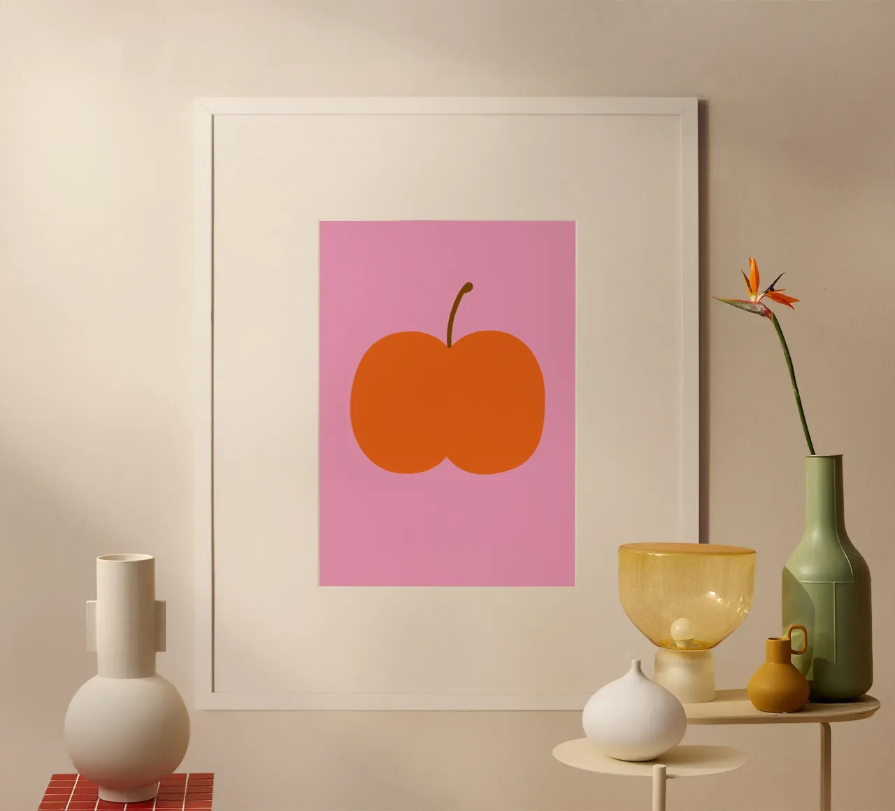Big red apple carta hahnemühle da Susann Stefanizen