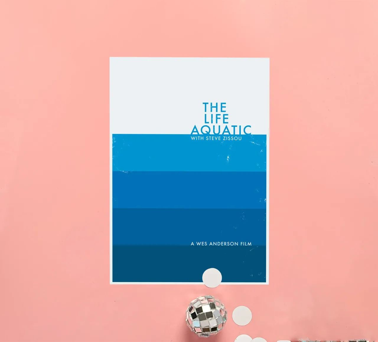 The Life Aquatic with Steve Zissou adesivo da Attaboy Dsgn