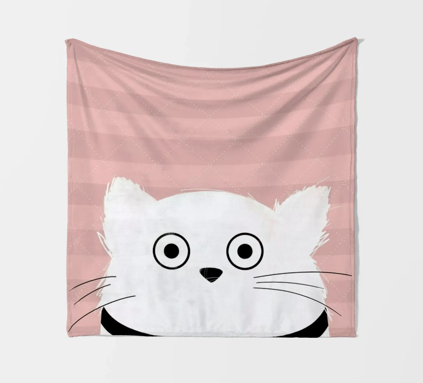 Cat Coco fleece blanket by Doozal