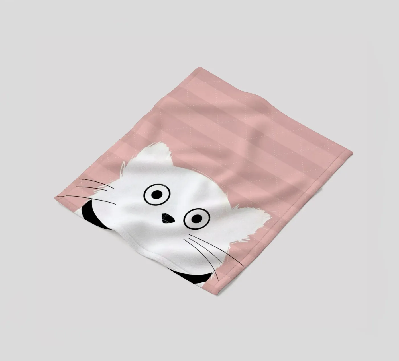 Cat Coco fleece blanket by Doozal