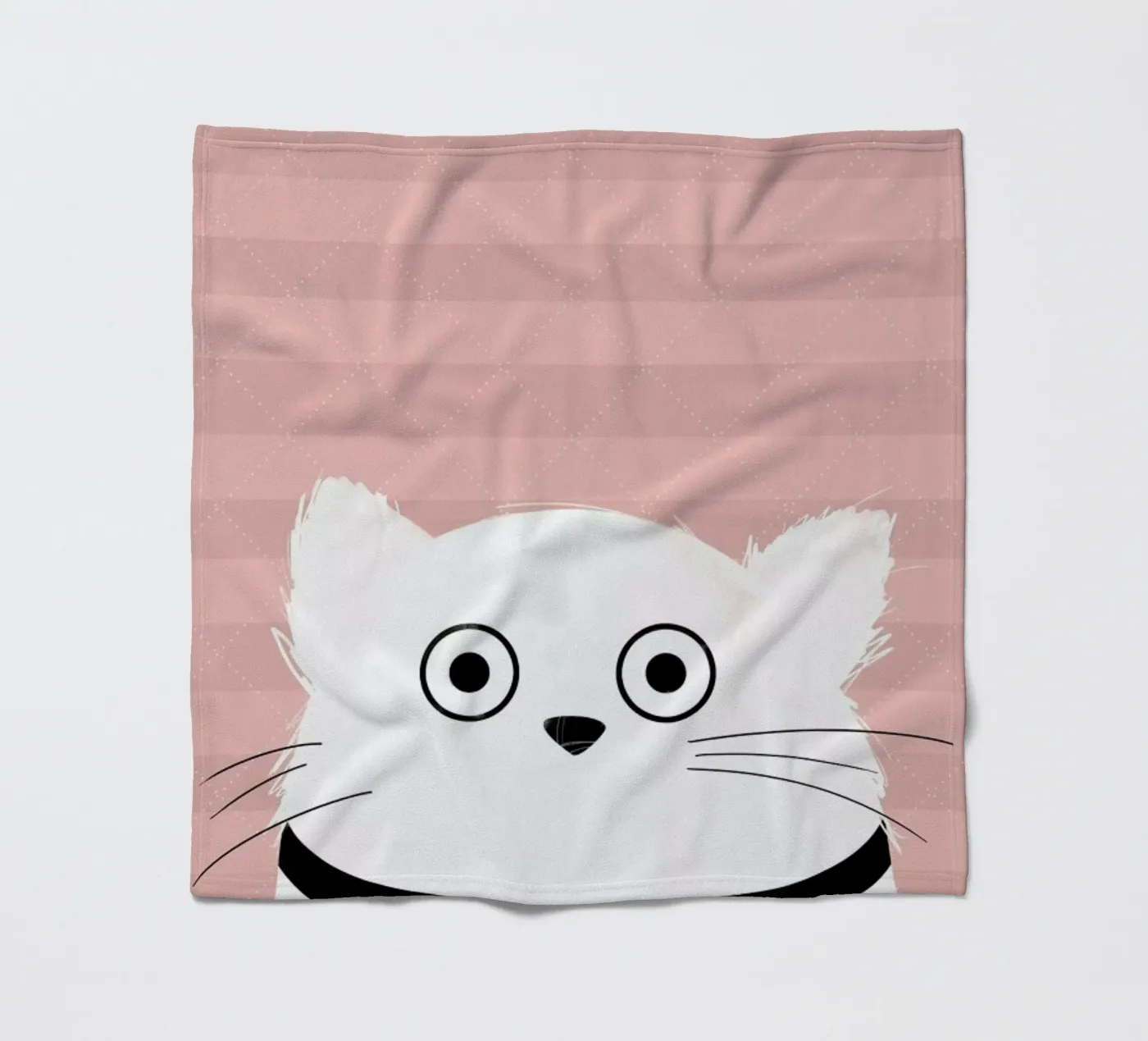 Cat Coco fleece blanket by Doozal