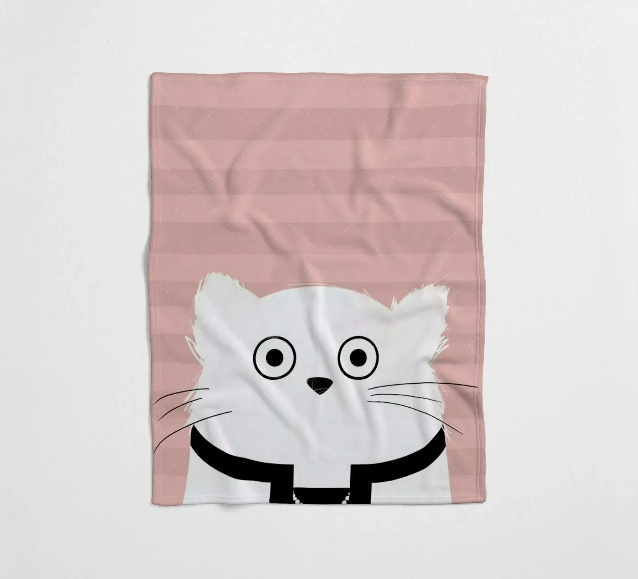 Cat Coco coperta in pile da Doozal