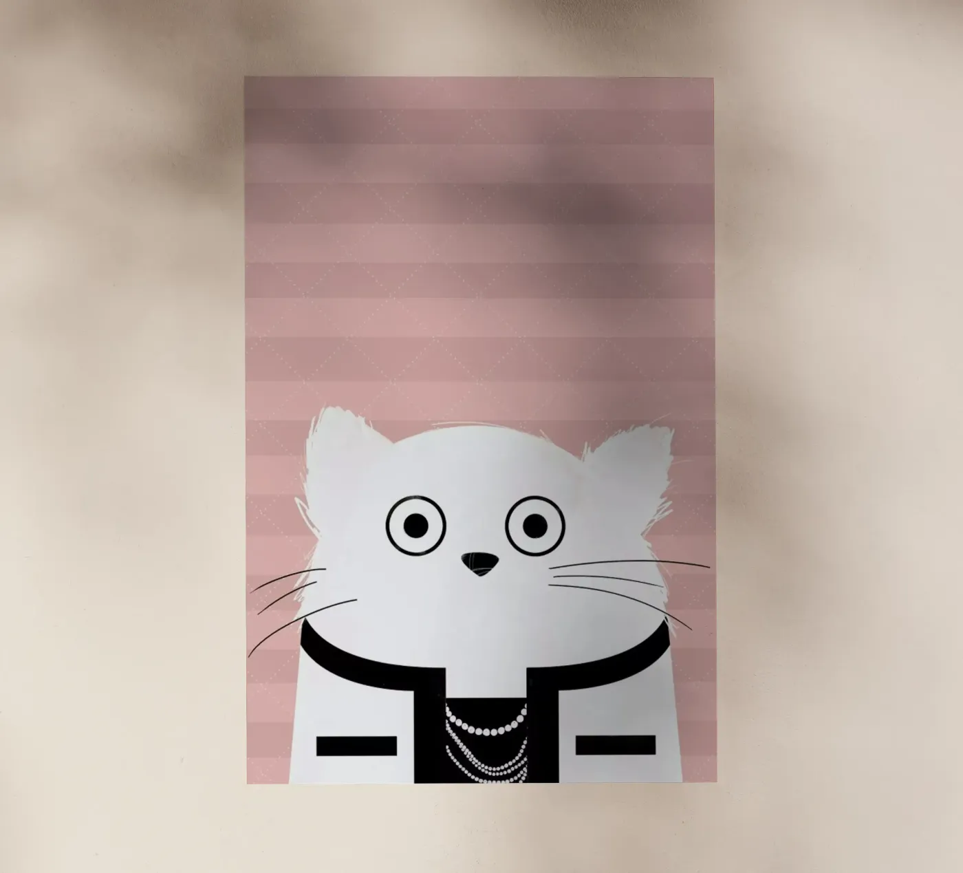 Cat Coco pellicola backlit da Doozal