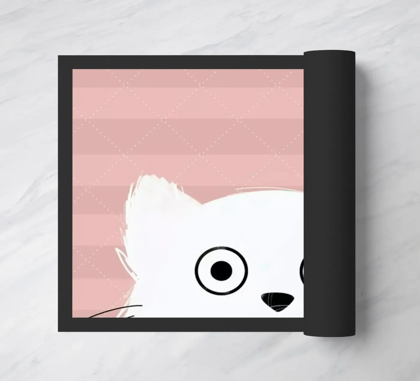 Cat Coco doormat by Doozal