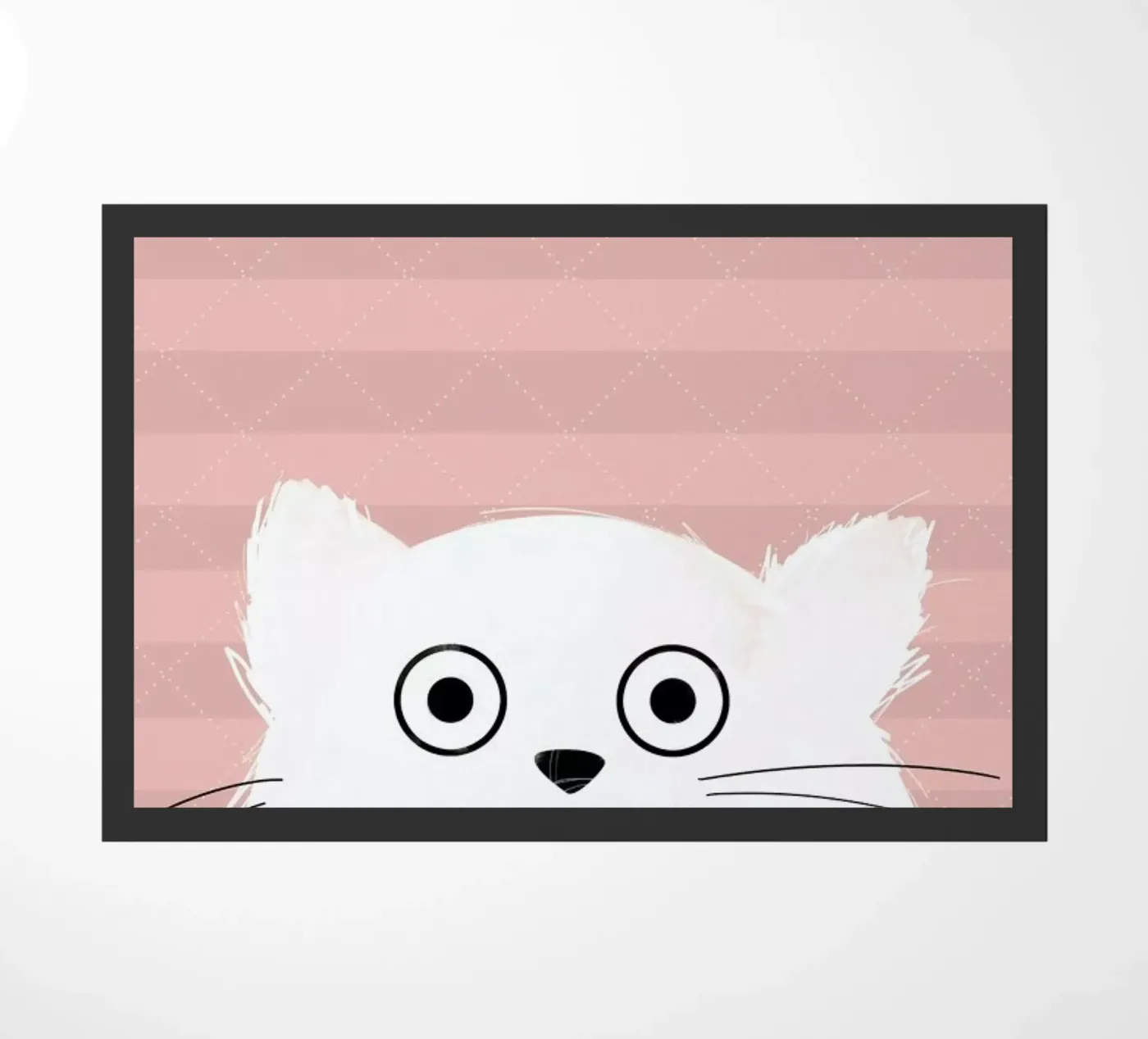 Cat Coco doormat by Doozal