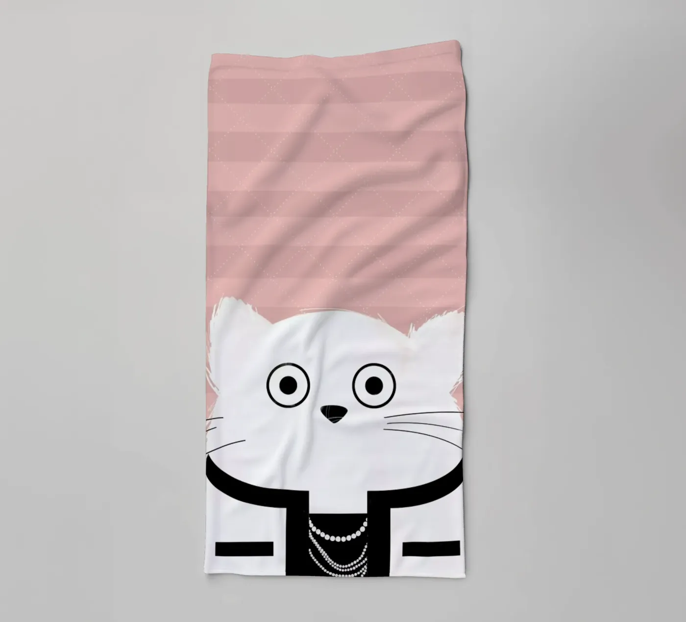 Cat Coco towel by Doozal