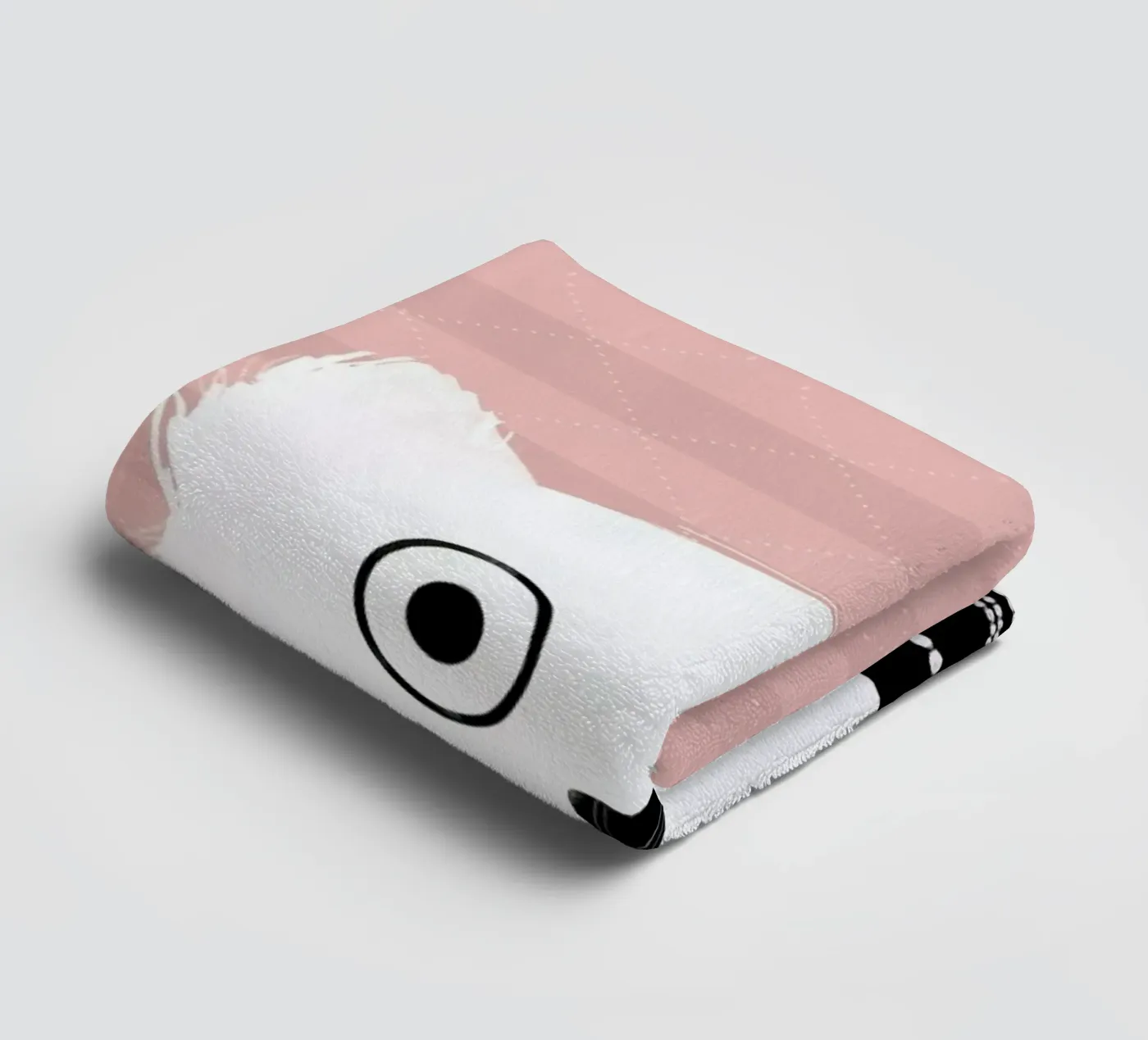 Cat Coco towel by Doozal