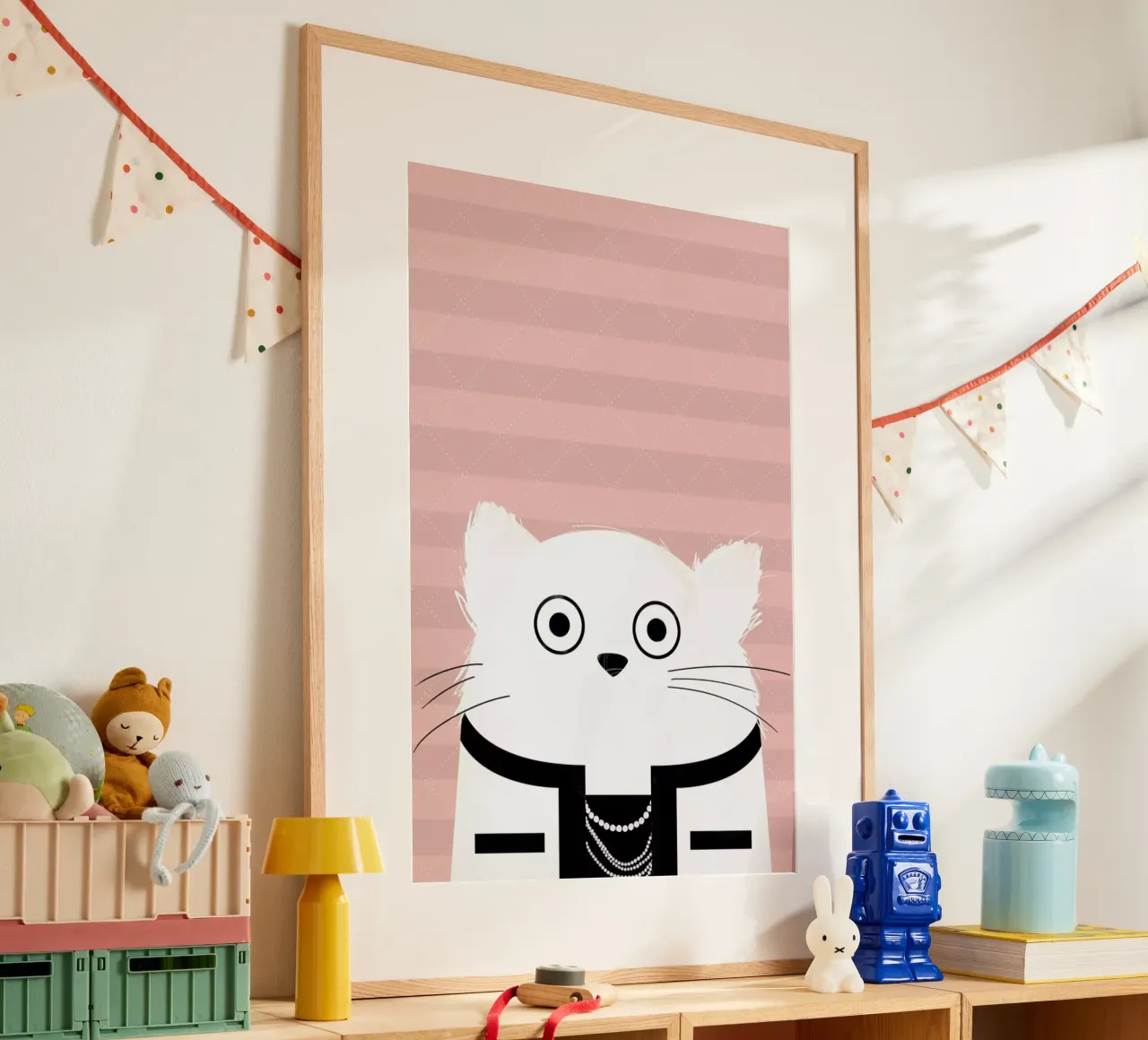 Cat Coco poster da Doozal