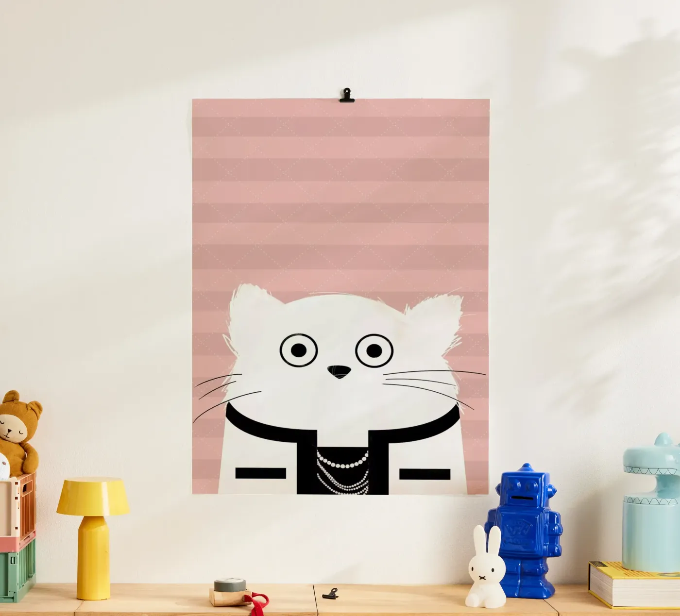 Cat Coco poster da Doozal