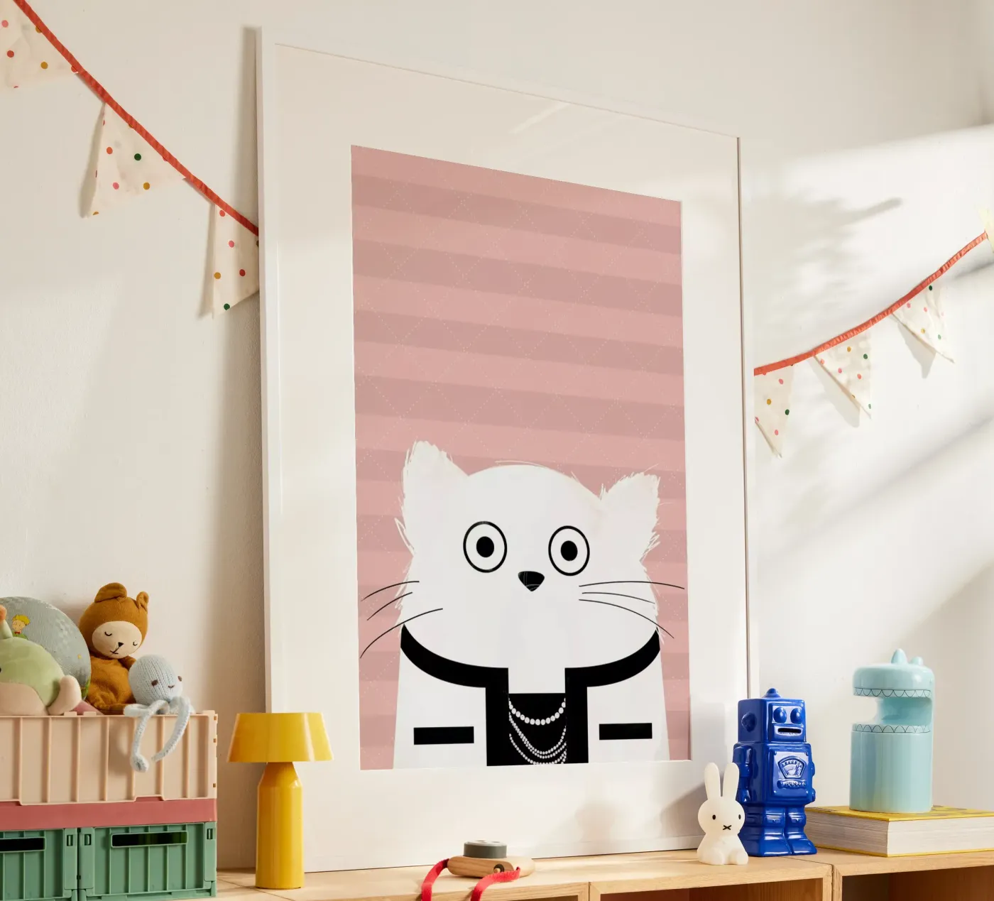 Cat Coco poster da Doozal