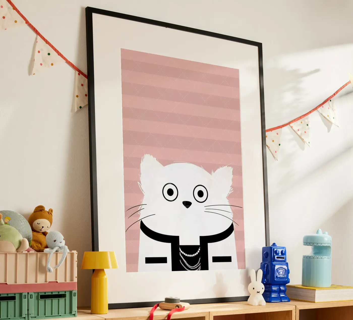Cat Coco poster da Doozal