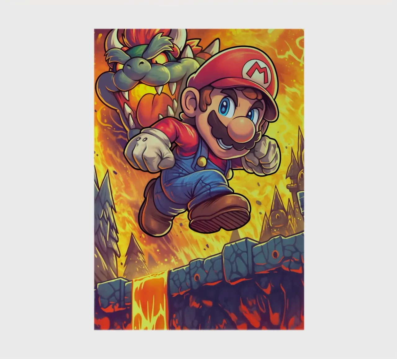 Super Mario notebook by Fleur de Lys