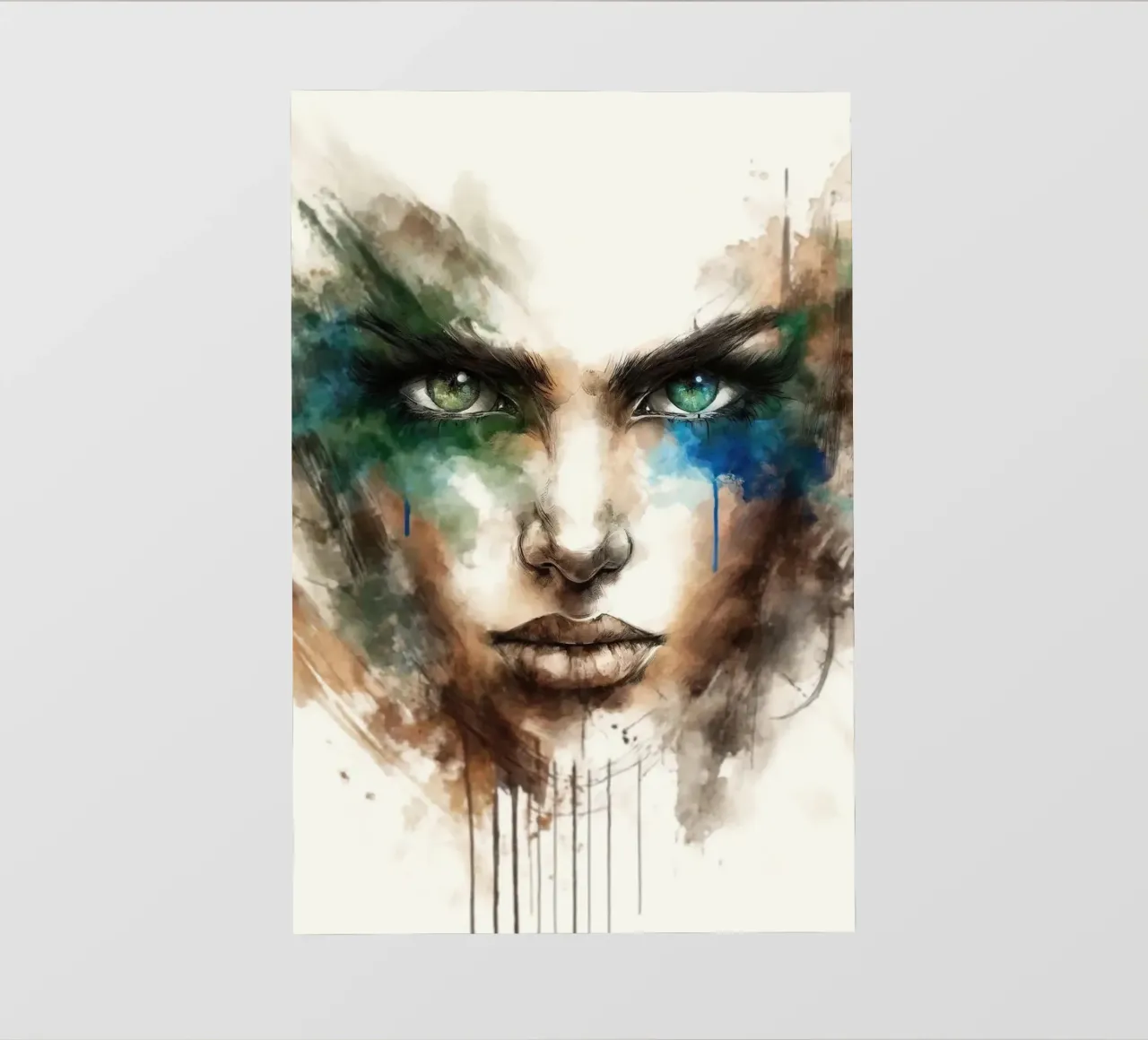 Regard enchanteur bâche pvc de Chromatic Fusion Studio