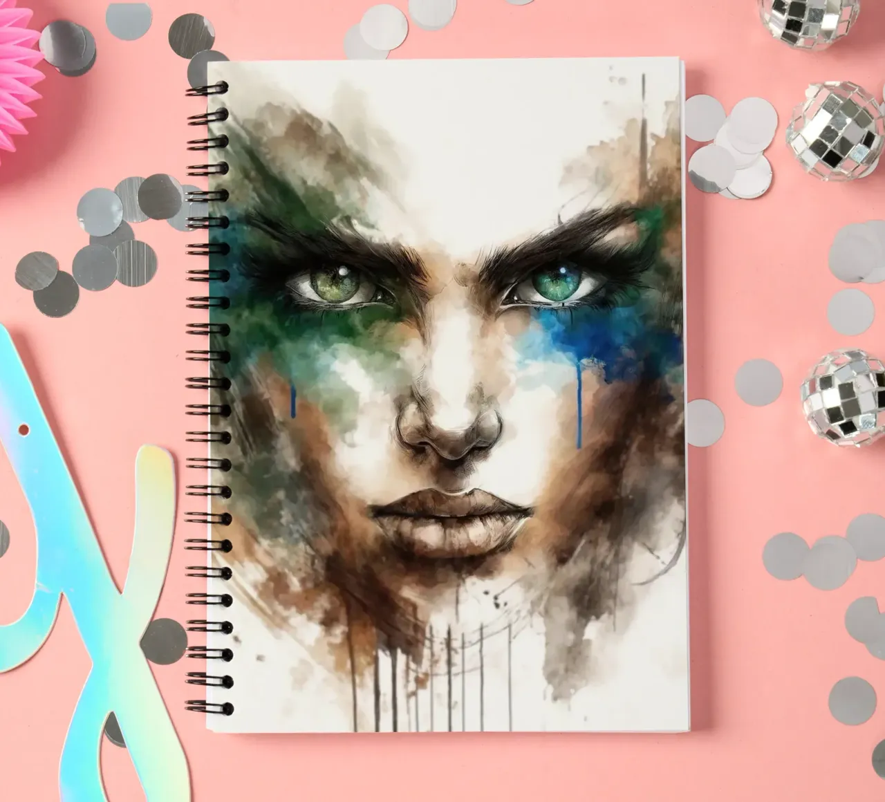 Bezaubernder Blick Ringbuch von Chromatic Fusion Studio