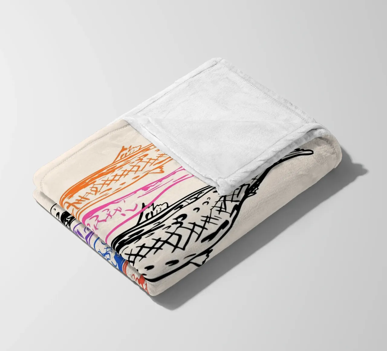 Retro Sardines coperta in pile da EDMPROJECT