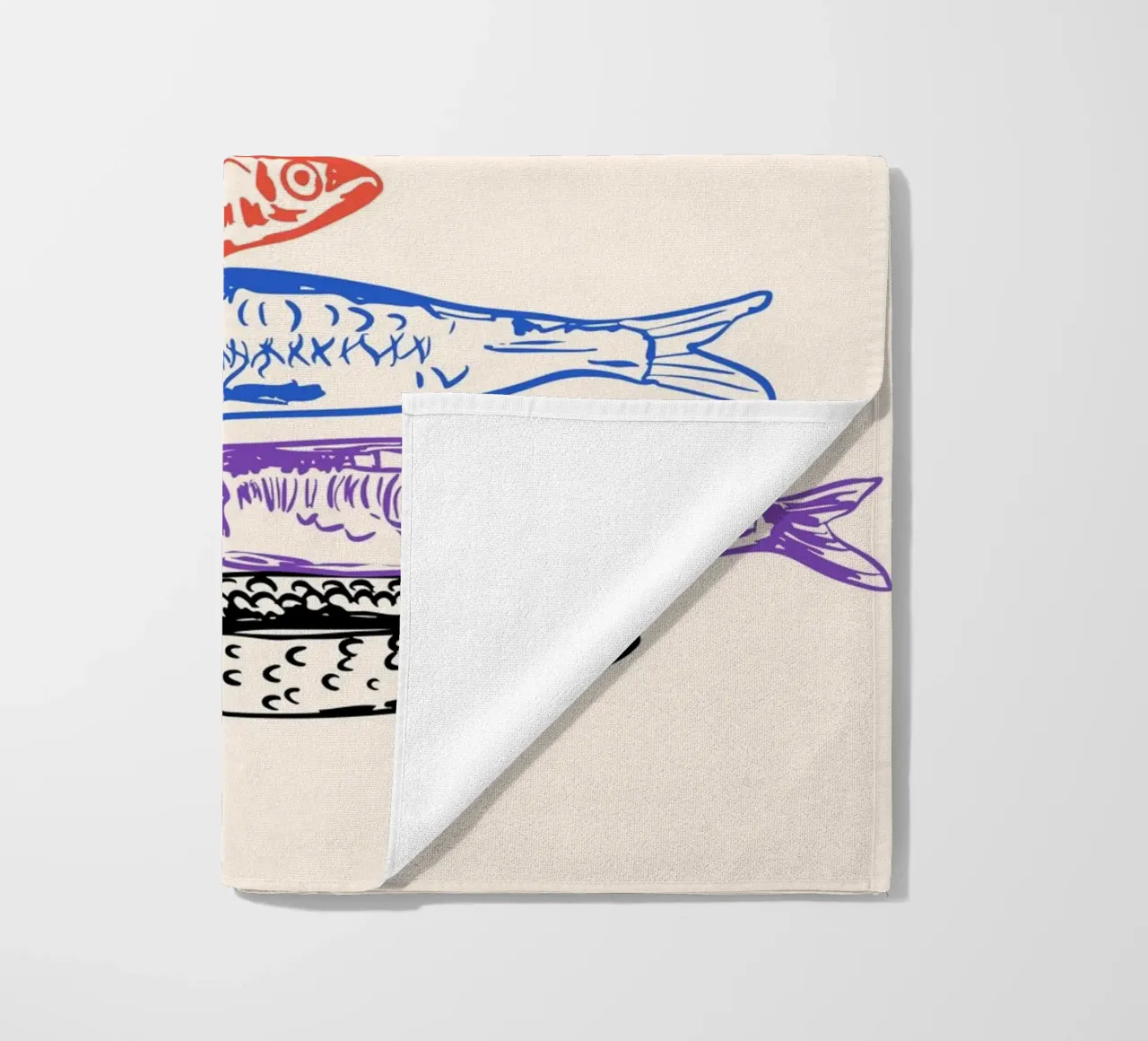 Retro Sardines telo mare da EDMPROJECT