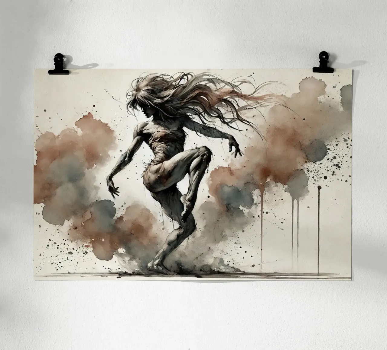 Ätherischer Tanz Hahnemühle von Chromatic Fusion Studio