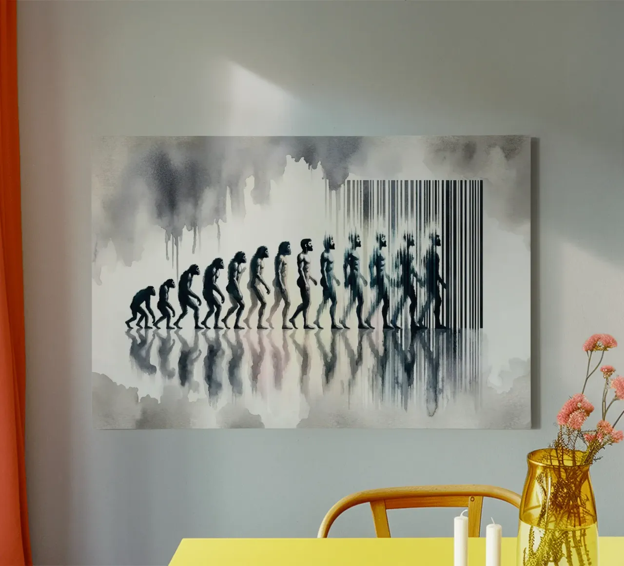 Evoluzione verso l'identità digitale tela da Chromatic Fusion Studio