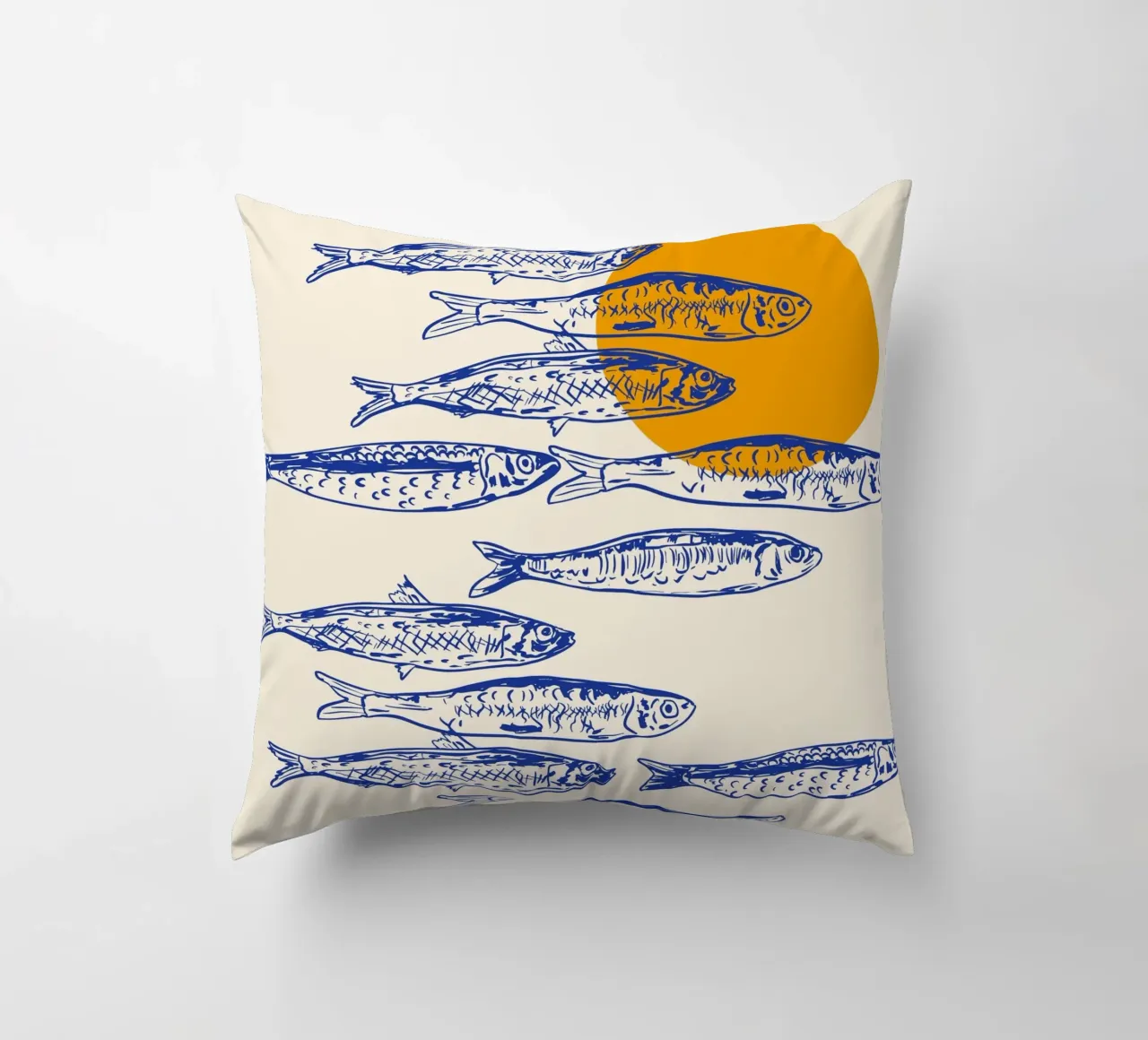 Sarde al tramonto cuscino da EDMPROJECT