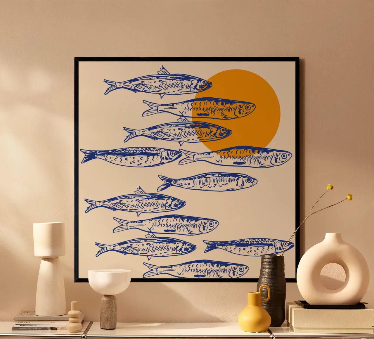 Sarde al tramonto carta hahnemühle da EDMPROJECT