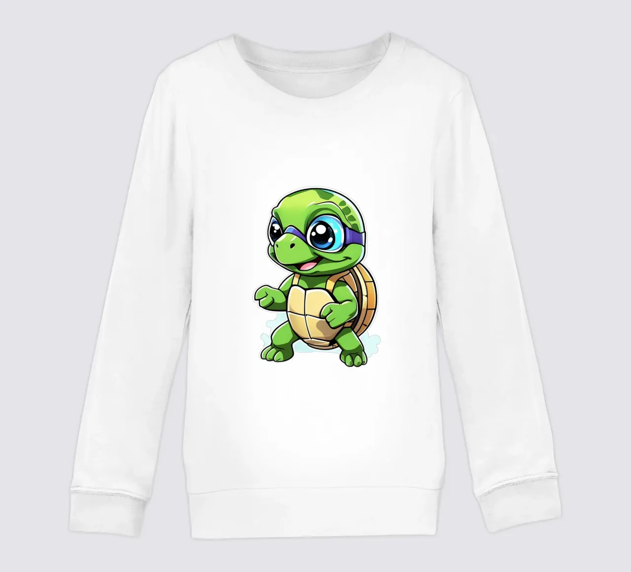 Tartaruga, piccola tartaruga come supereroe felpa bambino da Tierisch bunt by LK