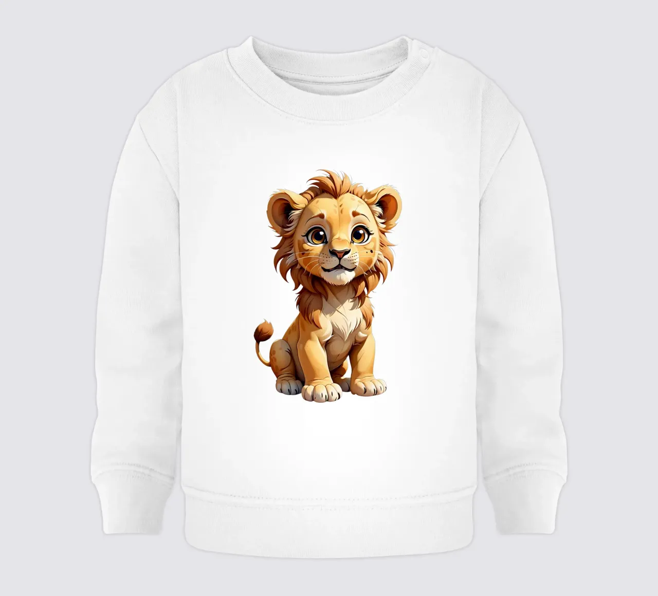 Leone, cucciolo di leone felpa neonato da Tierisch bunt by LK