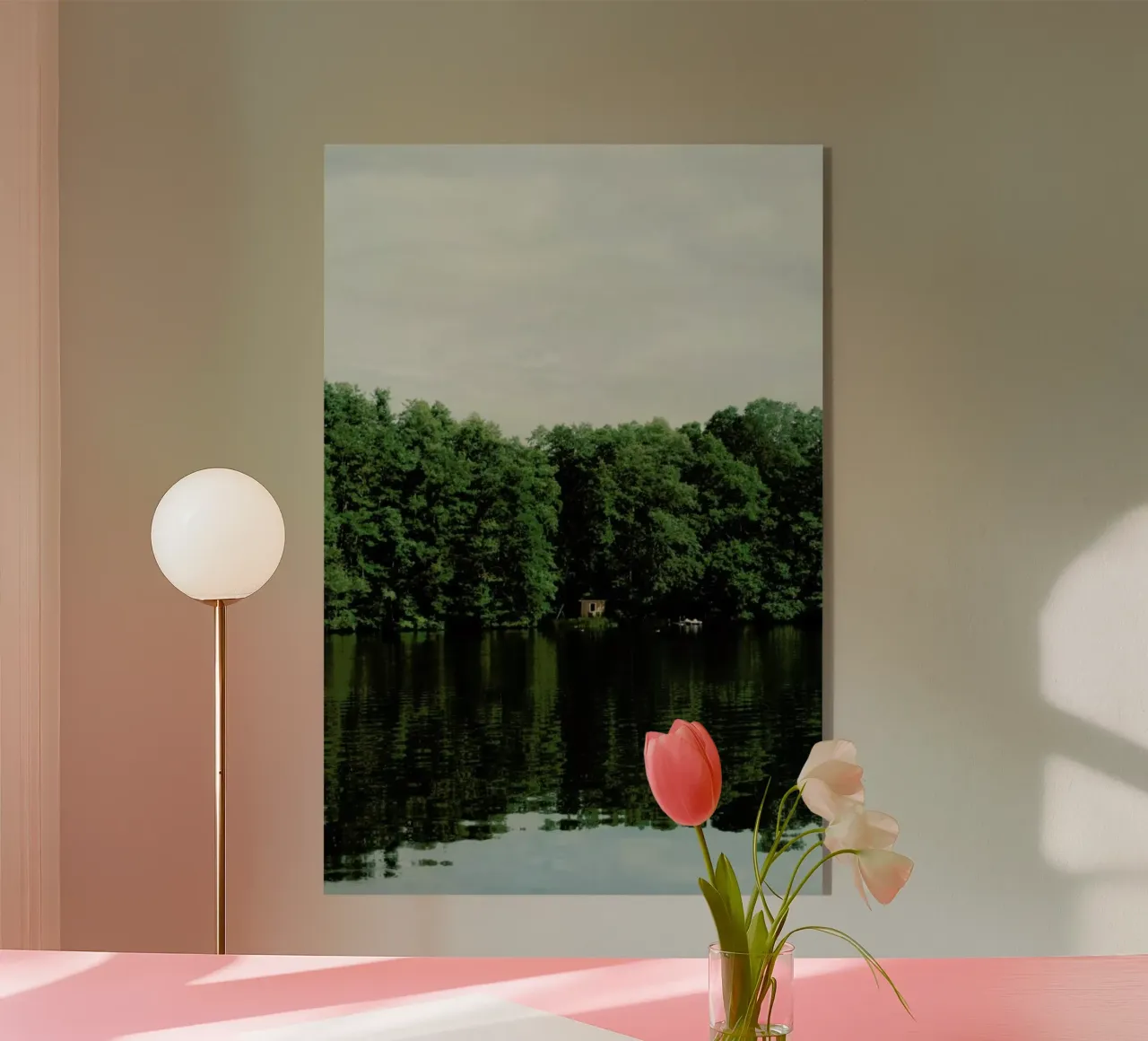 House At The Lake plexiglass da Sebastian Hilgetag