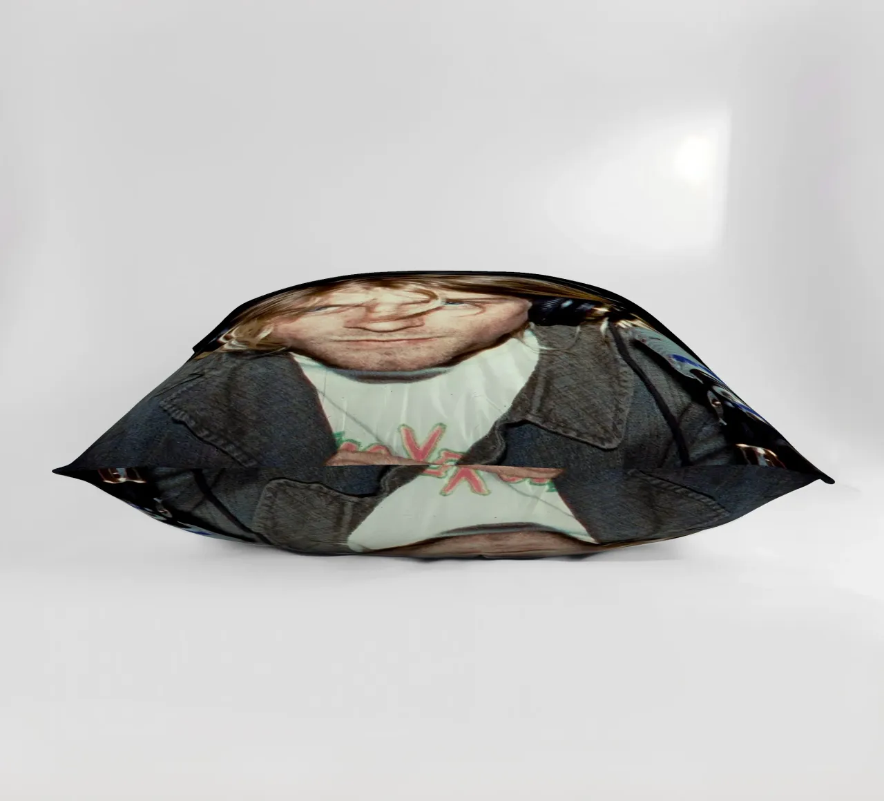Kurt Before Take Vocal Recording decorative cushion by HUMMERSONIC