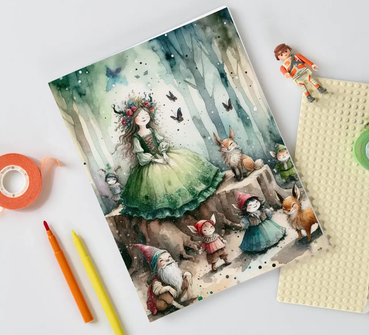 Magia del bosco delle fiabe diario da Chromatic Fusion Studio