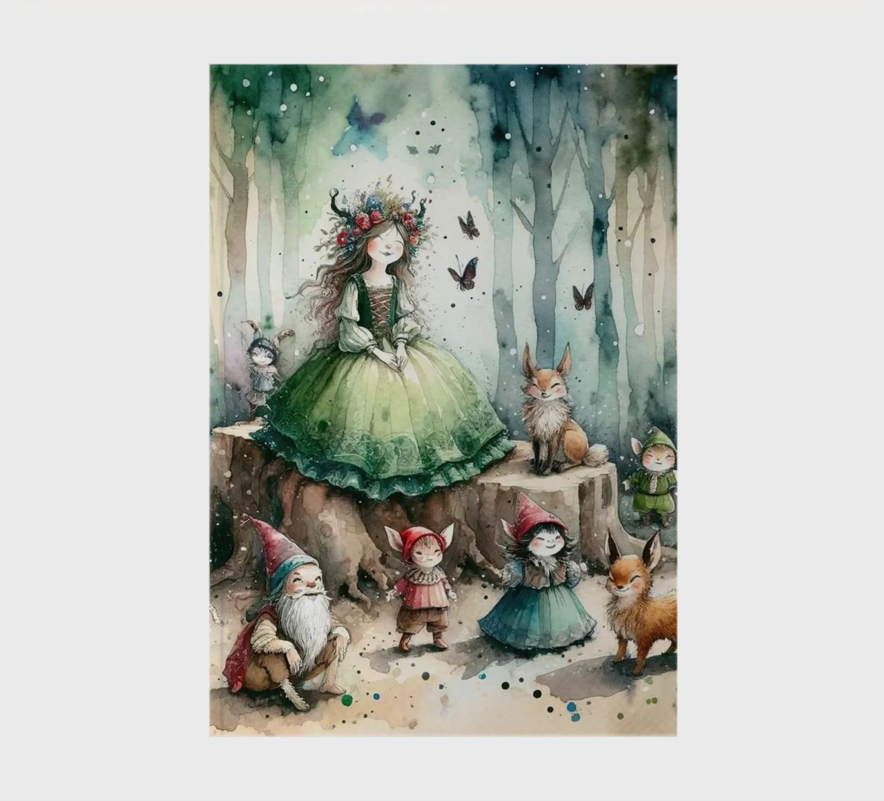 Magie de la forêt des contes de fées carnet de notes de Chromatic Fusion Studio