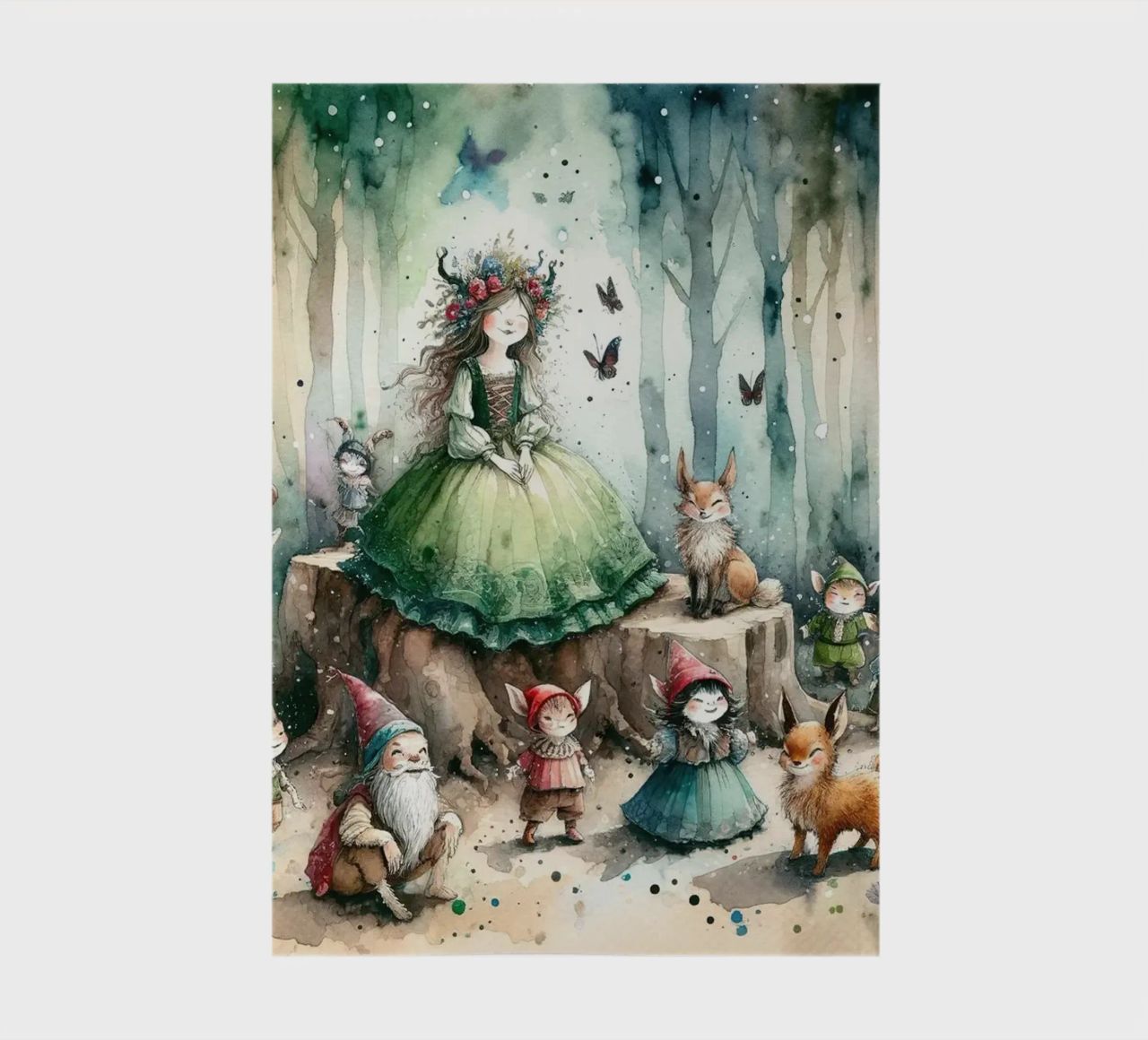 Magie de la forêt des contes de fées carnet de notes de Chromatic Fusion Studio