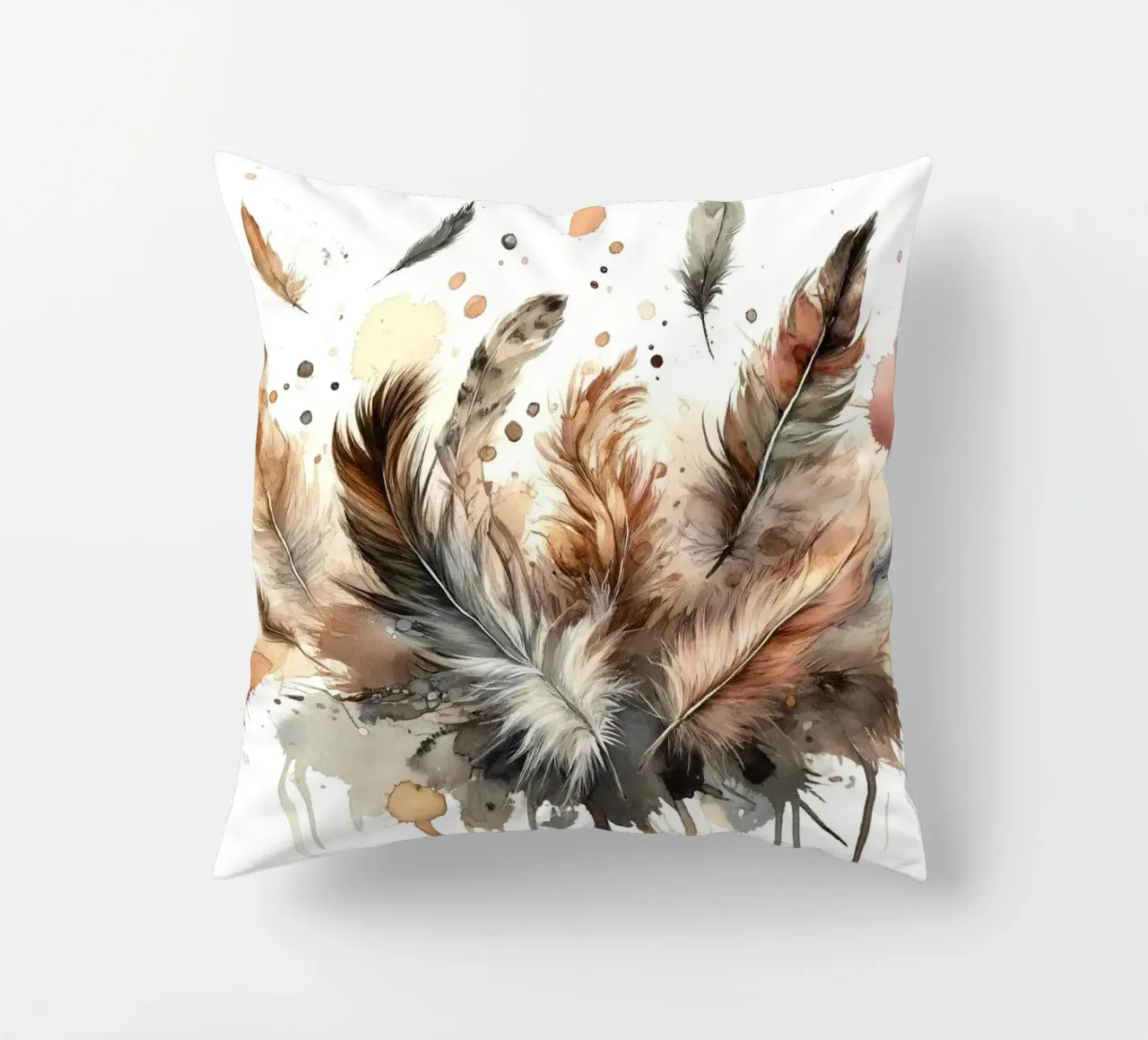 Piume in armonia cuscino da Chromatic Fusion Studio