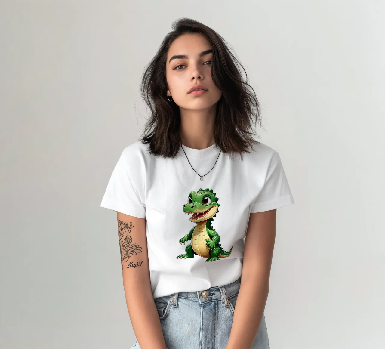 Coccodrillo, Nonna Coccodrillo t-shirt da Tierisch bunt by LK