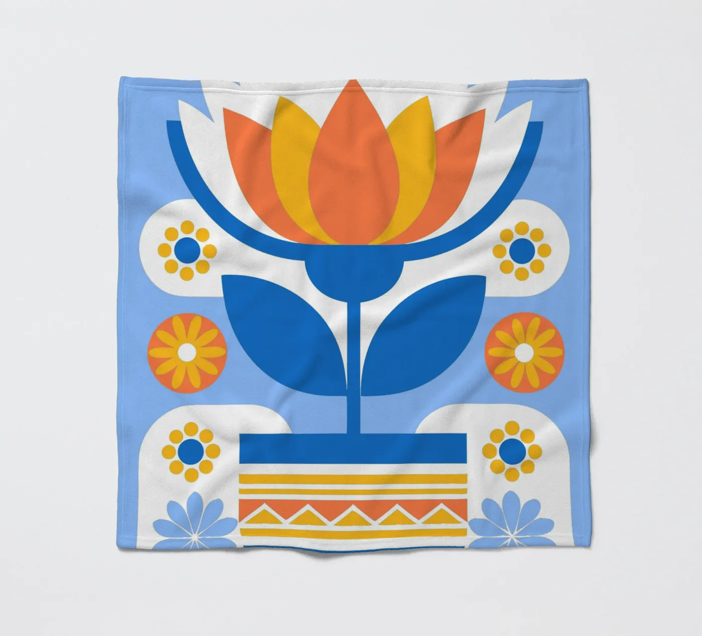 Flower Pot Fleecedecke von FLOWER PLACE SHOP