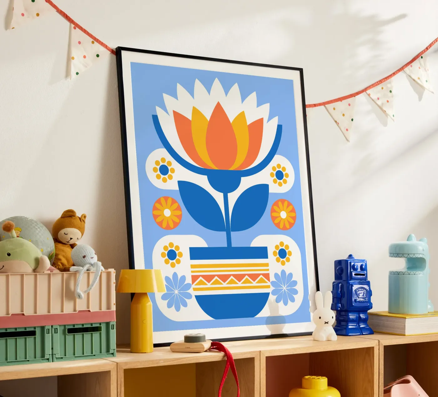 Bloempot poster van FLOWER PLACE SHOP