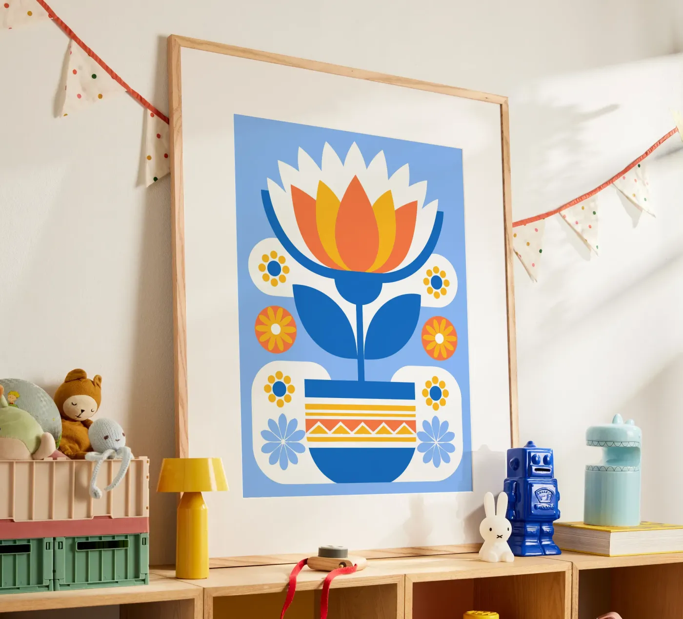 Bloempot poster van FLOWER PLACE SHOP