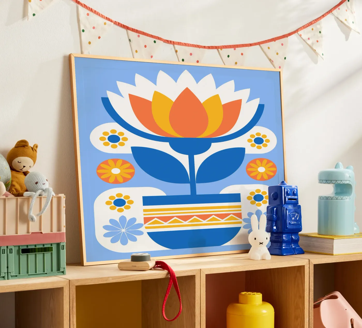 Bloempot poster van FLOWER PLACE SHOP