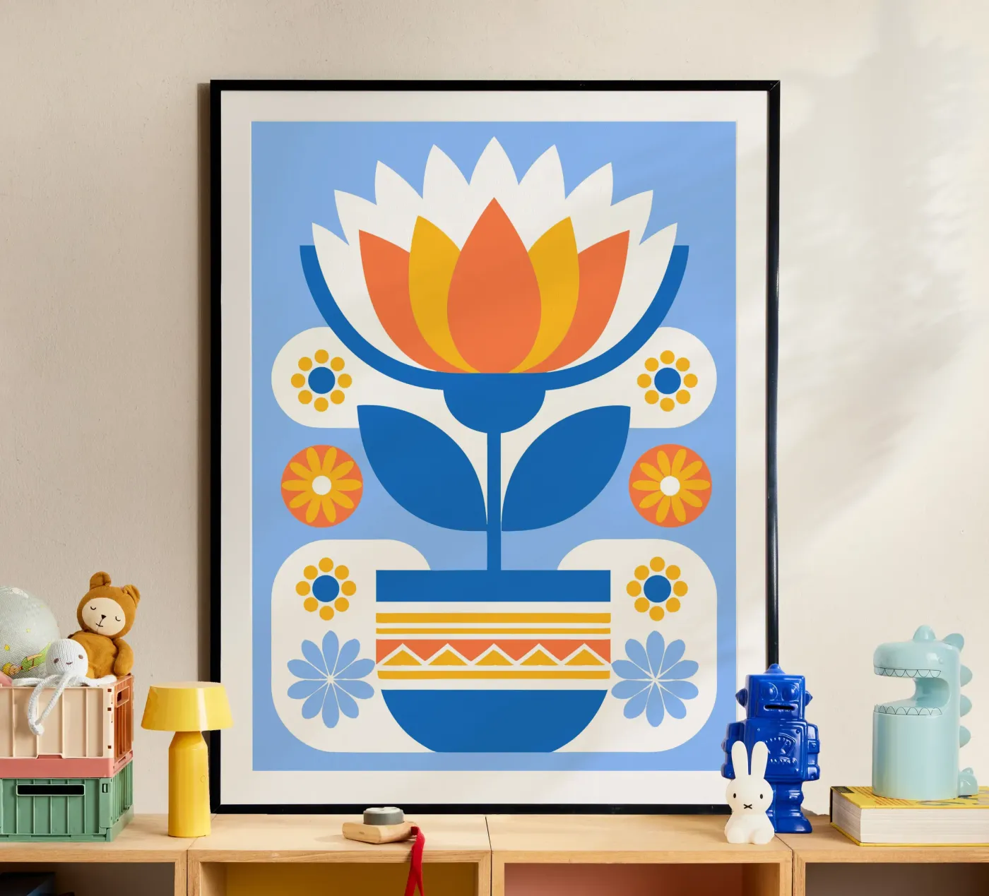 Bloempot poster van FLOWER PLACE SHOP