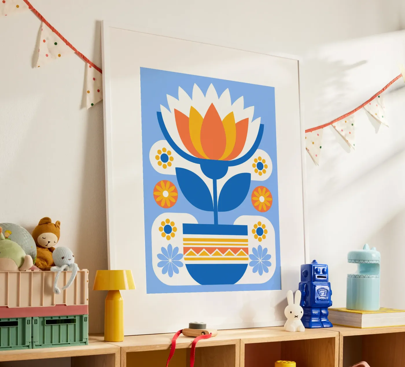 Bloempot poster van FLOWER PLACE SHOP