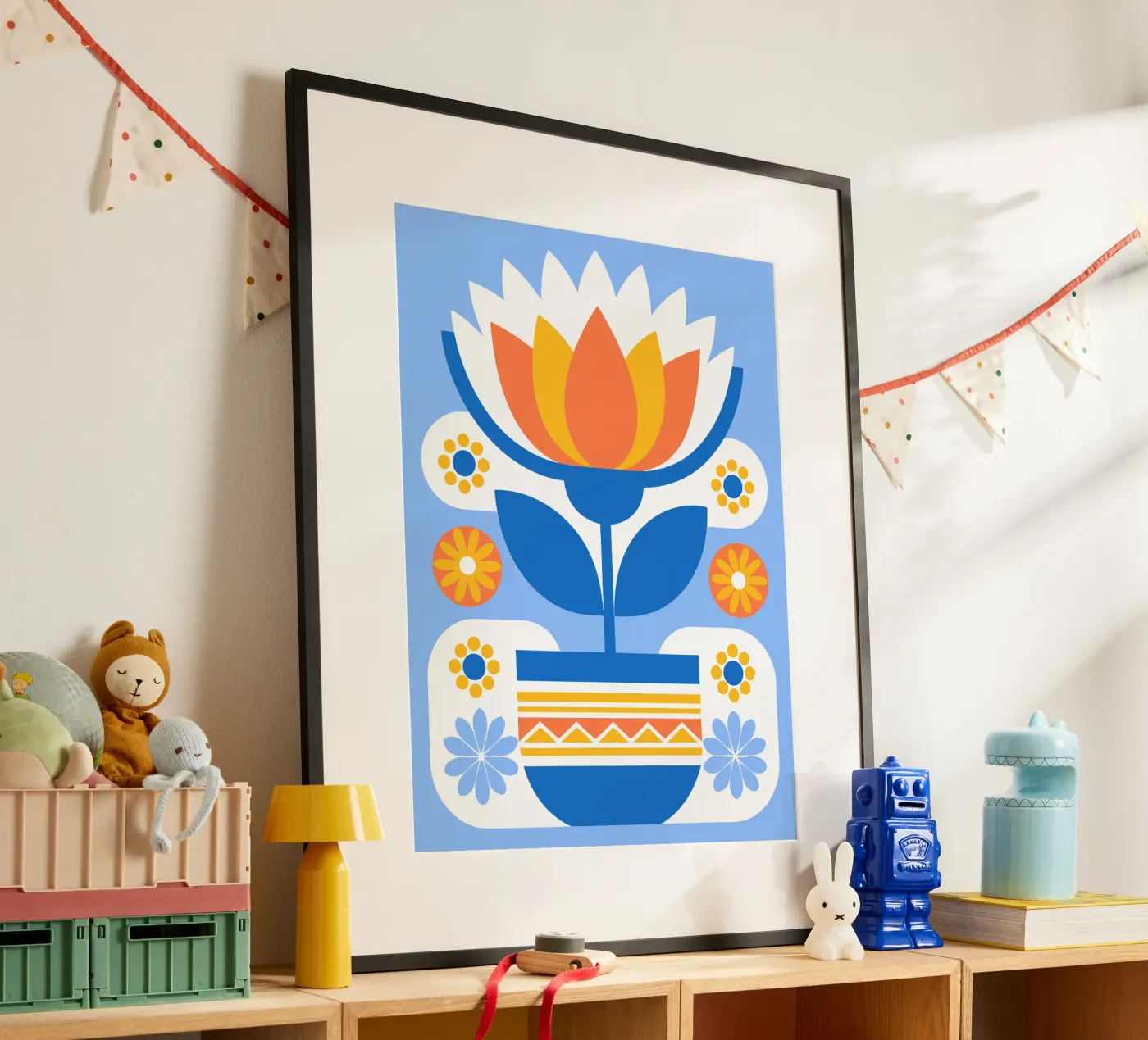 Bloempot poster van FLOWER PLACE SHOP