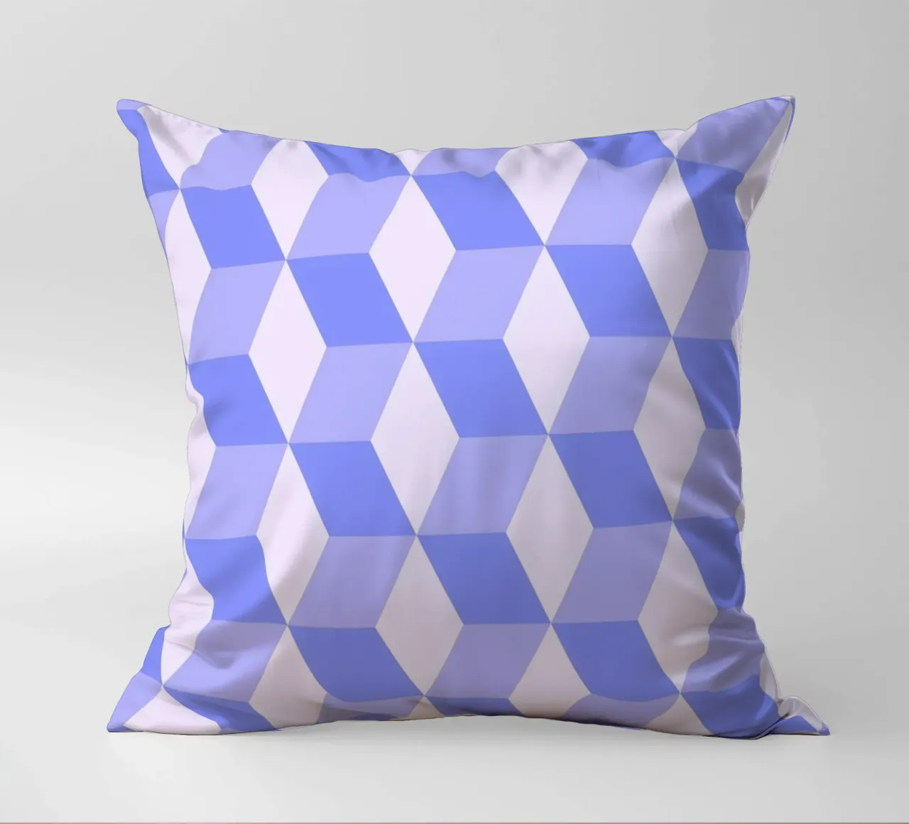 Motivo isometrico Bauhaus cuscino da Studio Vibe