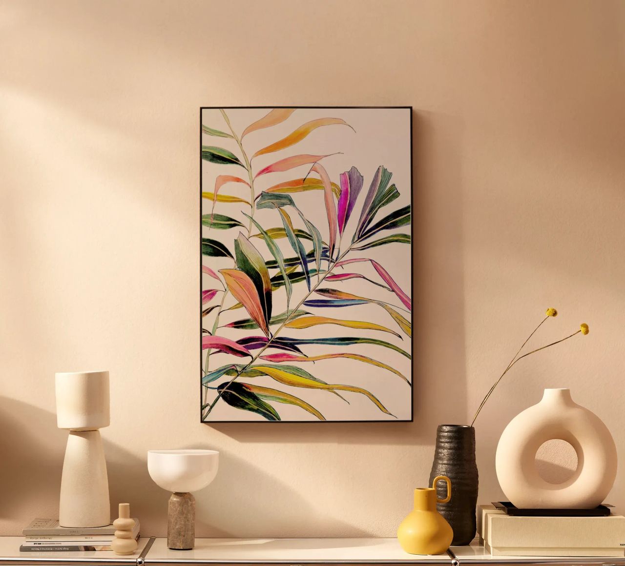 Palm acryl van Leigh Viner