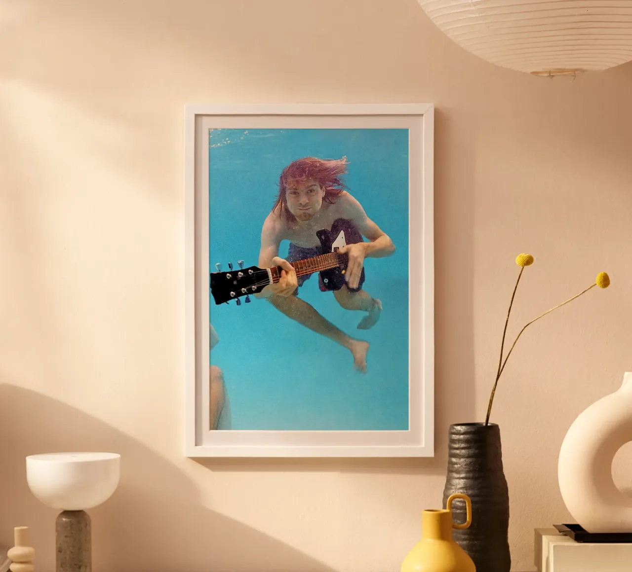 Kurt Subacqueo poster con telaio in legno da HUMMERSONIC
