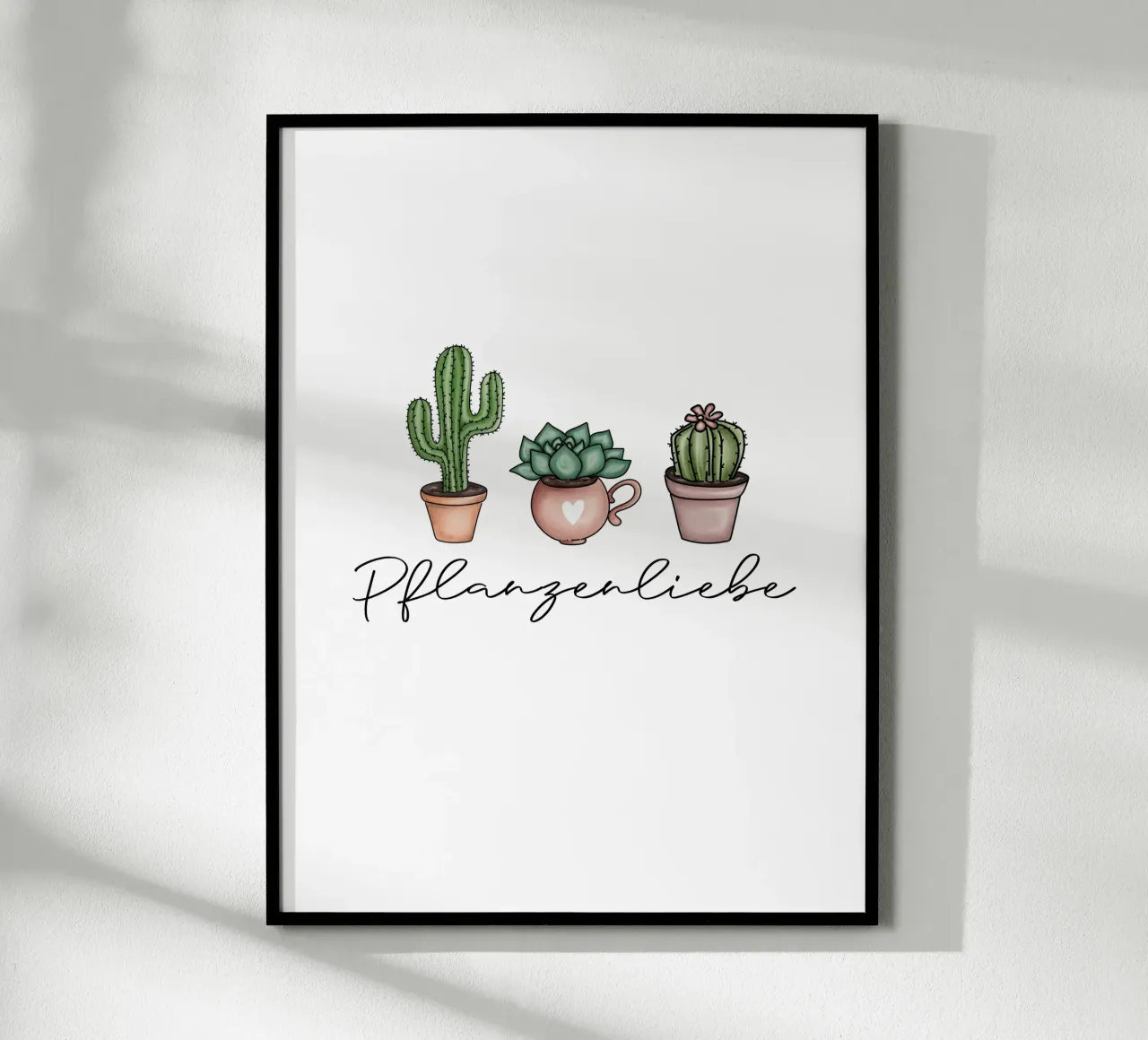 Pflanzenliebe 2.0 poster da zeitfuerkrimsundkrams
