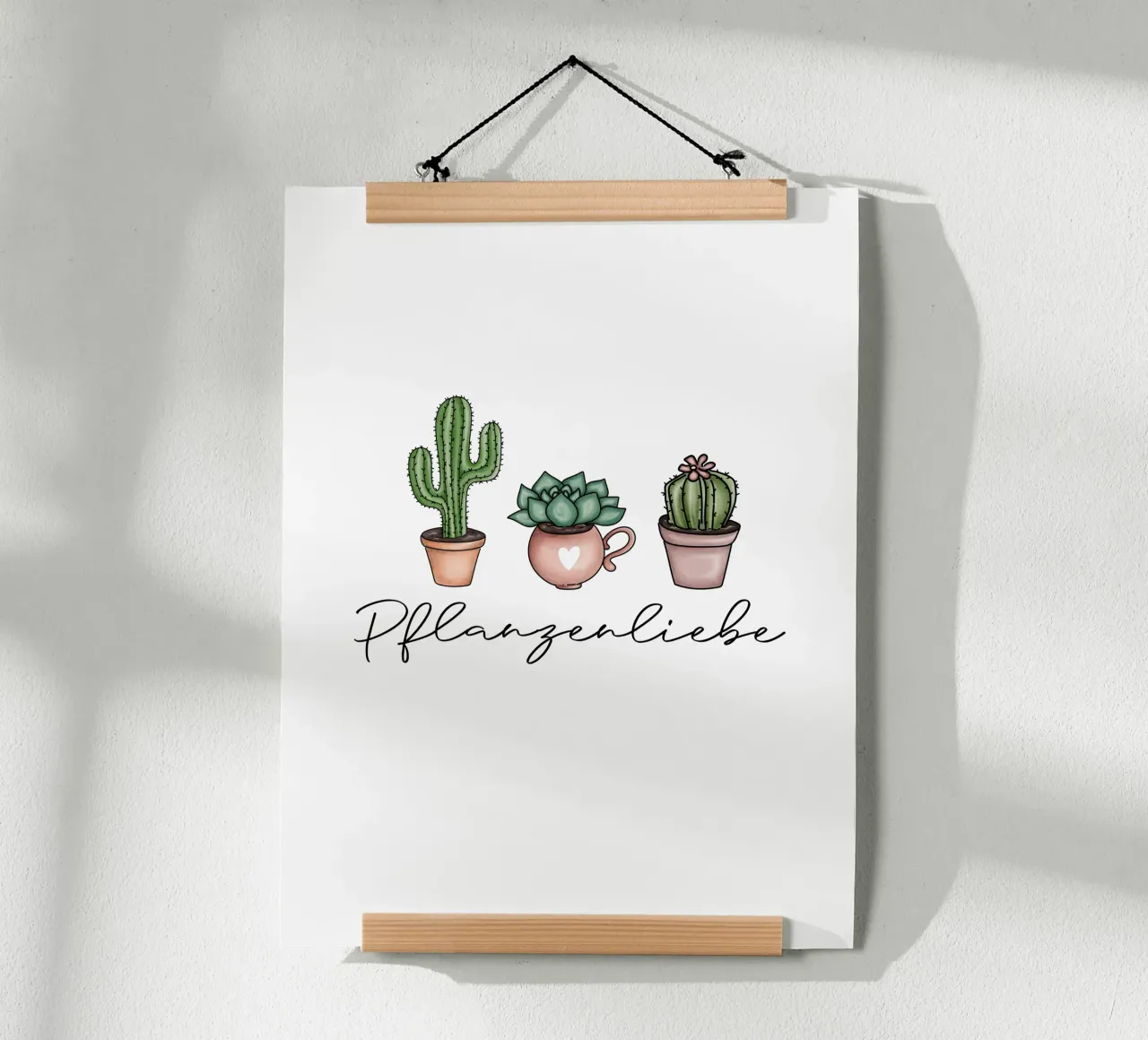 Pflanzenliebe 2.0 poster da zeitfuerkrimsundkrams