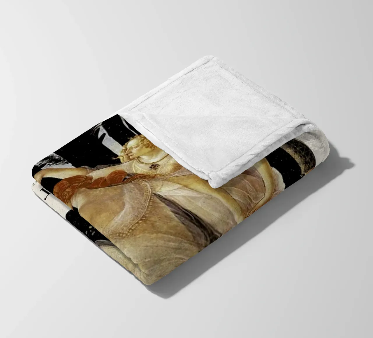 Botticelli - Three Graces coperta in pile da Vintage by JUNIQE