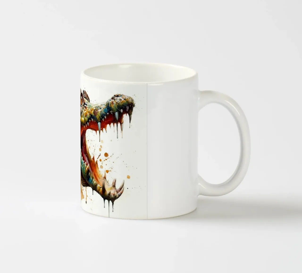 Sguardo del predatore tazza in ceramica da Chromatic Fusion Studio
