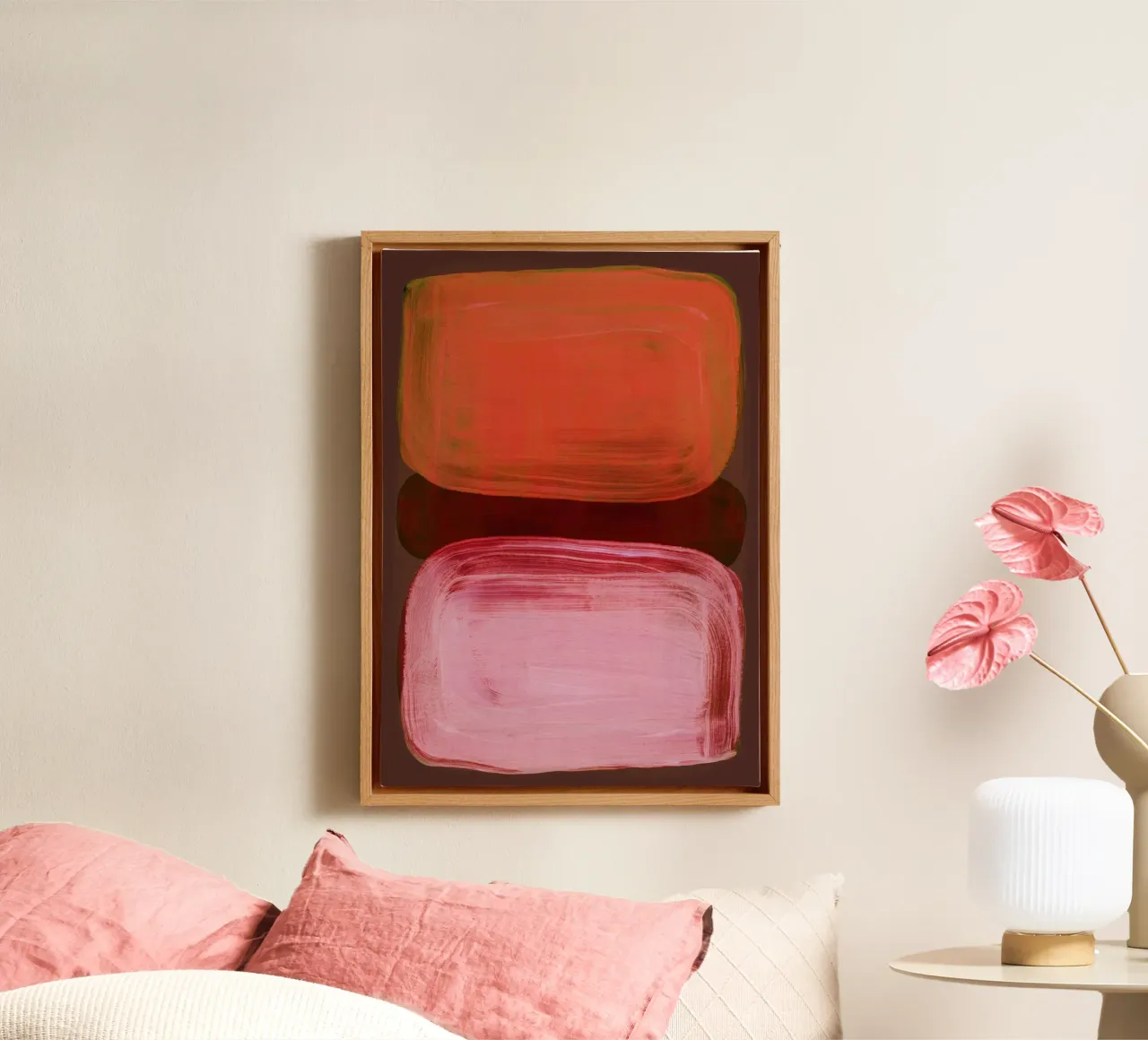 Color Shapes 1X tela da Mareike Böhmer