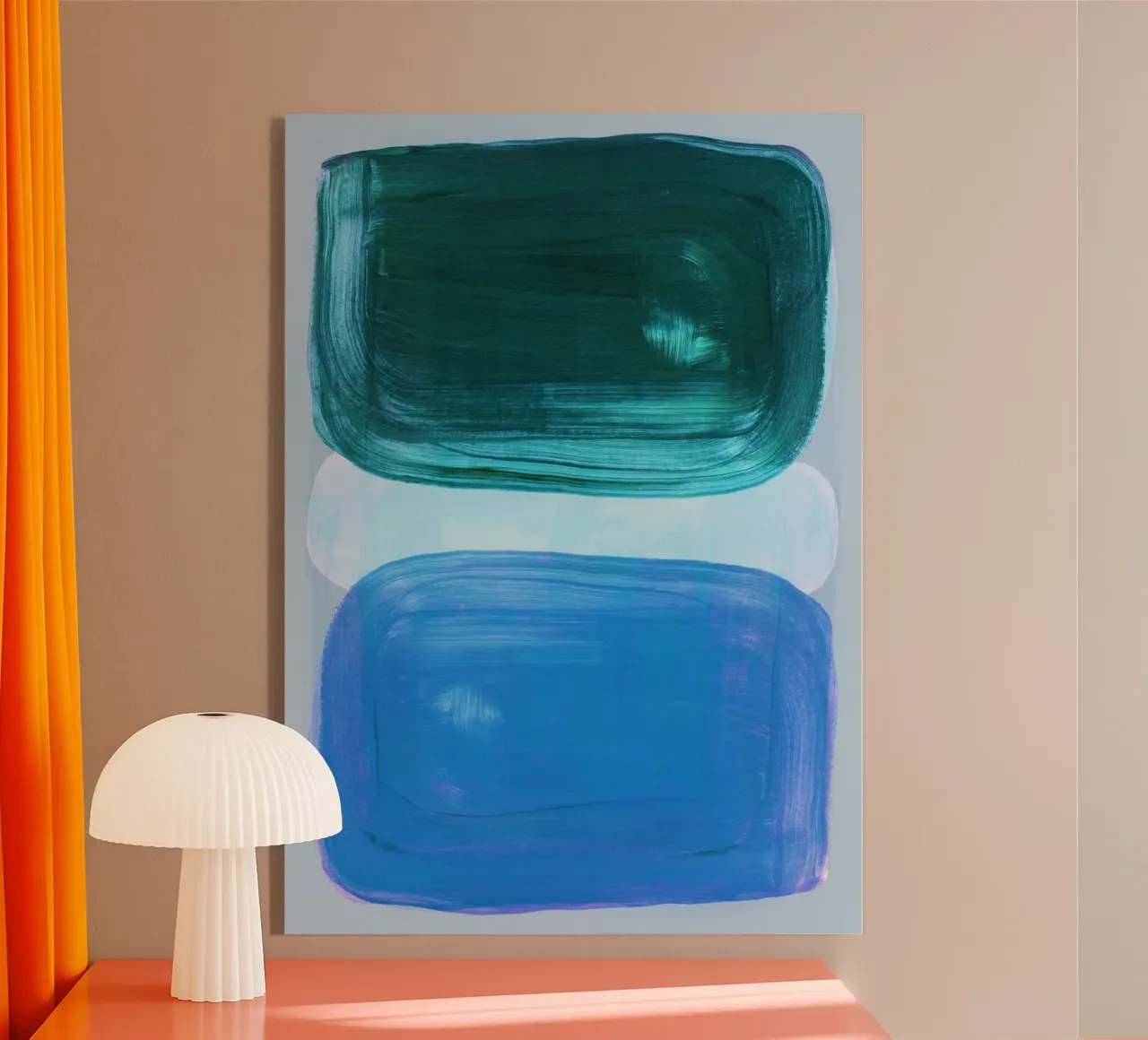Color Shapes 2 plexiglass da Mareike Böhmer