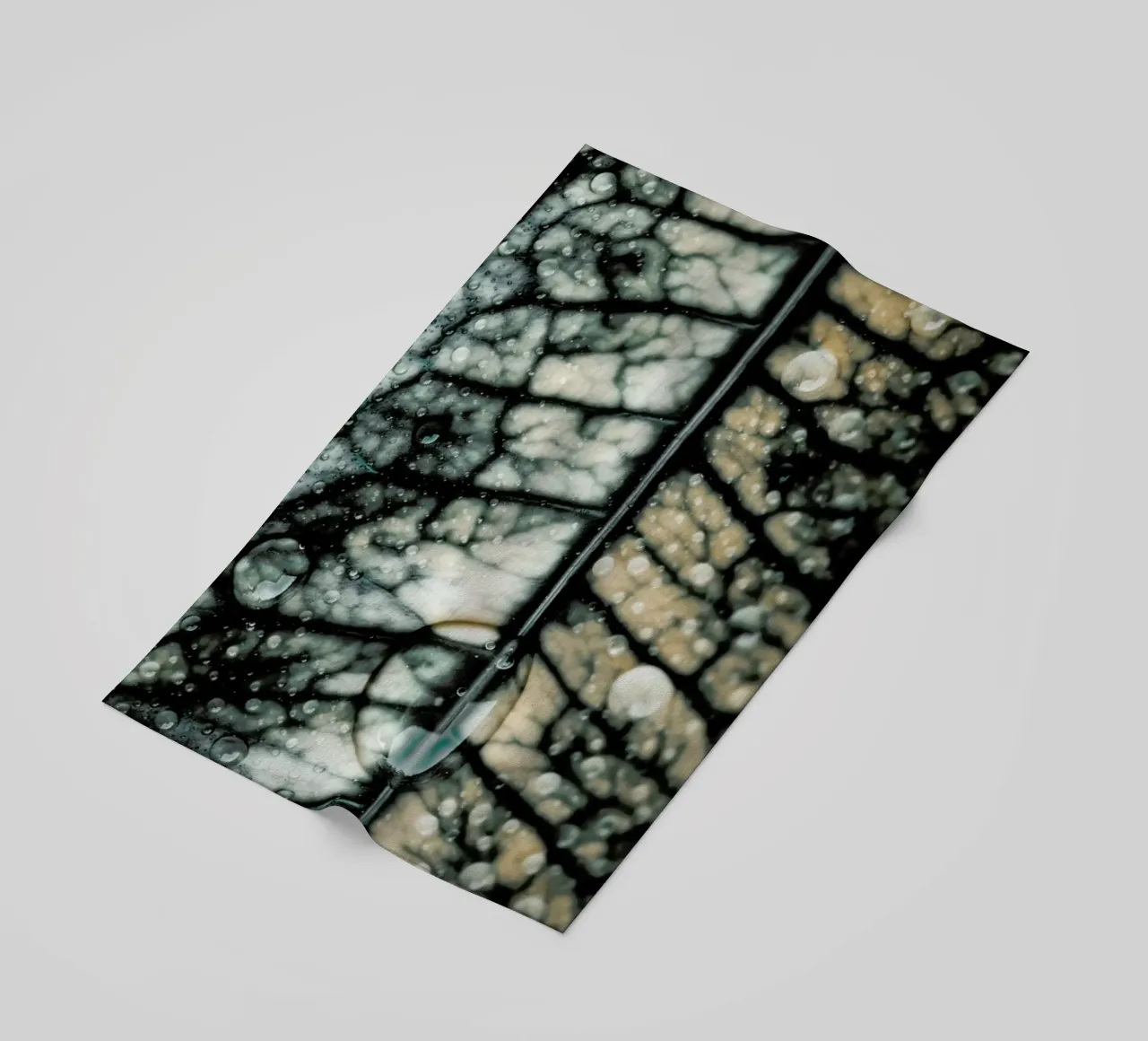 The Rain beach towel by Ingrid Beddoes